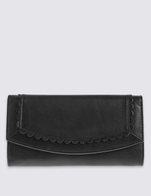Leather Sunray Purse with Cardsafe&trade;